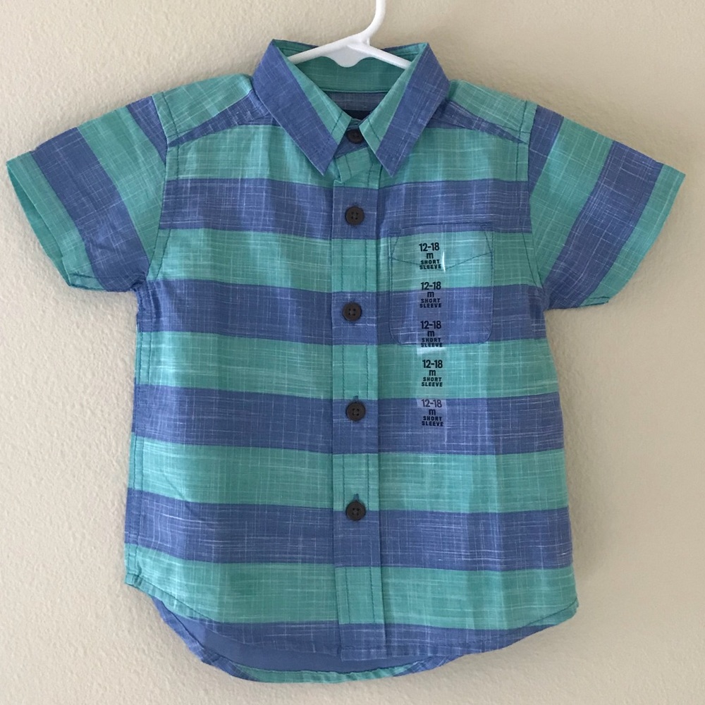 Stripes Button Down Shirt